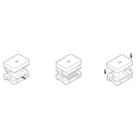 30 szt. CAST SHEETS MAYKU transparentne arkusze 0,5 mm do formowania