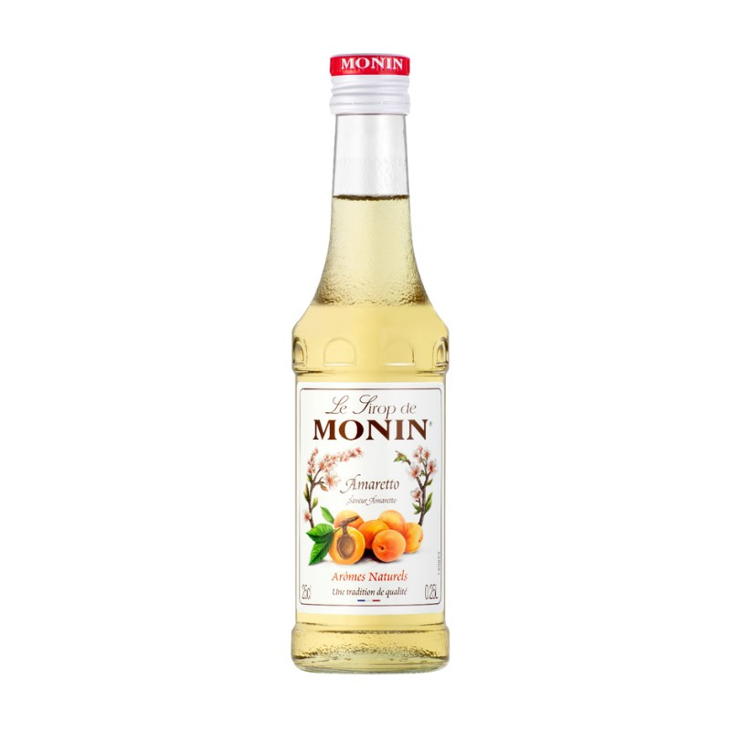 0,25l AMARETTO LE SIROP DE MONIN syrop o smaku gorzkich migdałów 0,25l AMARETTO LE SIROP DE MONIN syrop o smaku gorzkich migdałów
