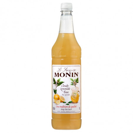1l CLOUDY LEMONADE LE CONCENTRATE DE MONIN baza lemoniady o intensywnej słodyczy i lekkiej kwasowości
