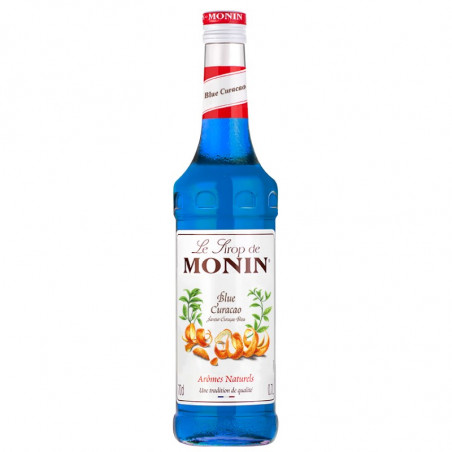 0,7l BLUE CURACAO LE SIROP DE MONIN syrop o smaku gorzkich pomarańczy
