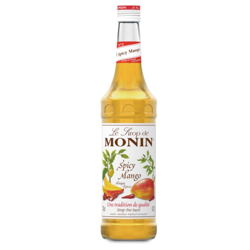 0,7l SPICY MANGO LE SIROP DE MONIN słodki syrop o smaku mango z ostrą nutą chilli