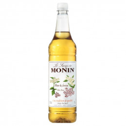 1l ELDER FLOWER LE SIROP DE MONIN syrop o smaku kwiatu czarnego bzu