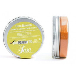70g Barwnik w proszku ŻÓŁTY JASNY Lemon yellow 59200021 Sosa