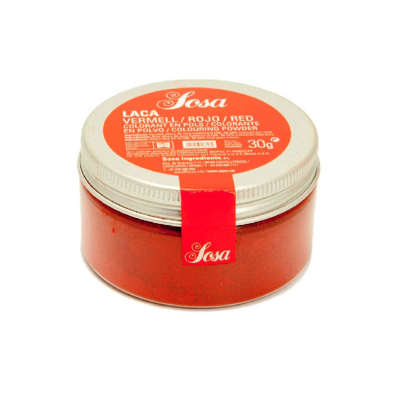 20g LACA Barwnik w proszku CZERWONY Vermell 59300005 Sosa 20g LACA Barwnik w proszku CZERWONY Vermell 59300005 Sosa