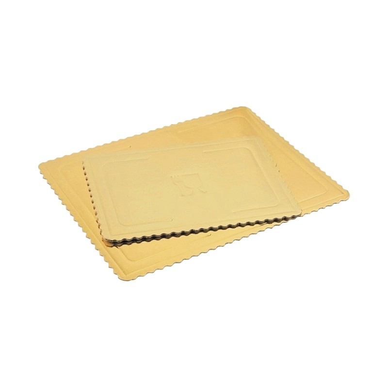 30.4 x 30.4 cm PODKŁAD KWADRATOWY ROYAL MICROTRIPLO ZŁOTY z karbowanym brzegiem wysokość ok. 4 mm 30.4 x 30.4 cm PODKŁAD KWADRATOWY ROYAL MICROTRIPLO ZŁOTY z karbowanym brzegiem wysokość ok. 4 mm