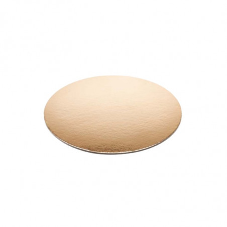 ∅ 28 cm PODKŁAD ZŁOTY DISG cienka podkładka pod ciasta i torty