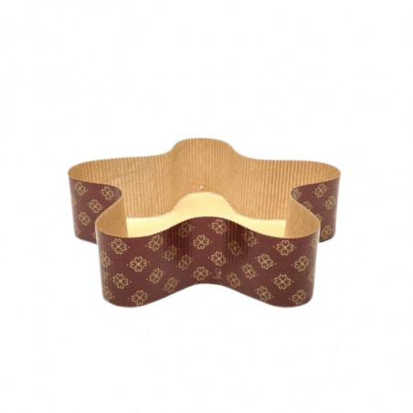 FORMA STELLA GWIAZDA DUŻA NOVACART 218 x 227 x h 60 mm papierowa forma w kształcie gwiazdy