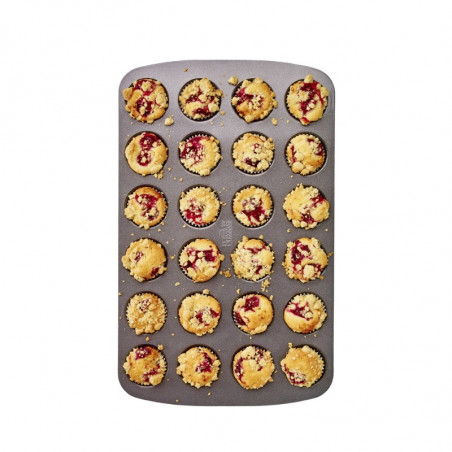 ∅ 4.5 x h 2 cm FORMA DO MINI MUFFINEK 881 112 BIRKMANN forma do wypieku 24 małych babeczek