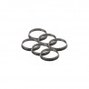 6 szt. ∅ 80 x h 20 mm TARTE RING ROUND 80 SILIKOMART 52.243.20.0165 zestaw 6 perforowanych rantów
