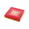 1 szt. 200 x 200 x h 20 mm TARTE RING SQUARE 200 SILIKOMART 52.388.20.0065 perforowany kwadratowy rant z kompozytu 1 szt. 200 x 200 x h 20 mm TARTE RING SQUARE 200 SILIKOMART 52.388.20.0065 perforowany kwadratowy rant z kompozytu