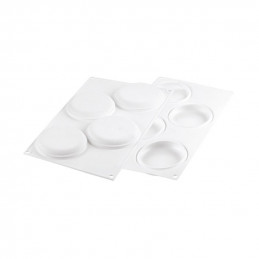 KIT TARTE RING ROUND 100 25.277.87.0065 SILIKOMART zestaw forma + 4 perforowane ranty ∅ 100 x h 20 mm