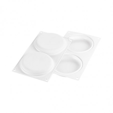 KIT TARTE RING ROUND 120 25.285.87.0065 SILIKOMART zestaw forma + 2 perforowane ranty ∅ 120 x h 20 mm
