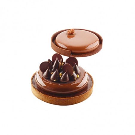 KIT TARTE RING ROUND 150 25.244.87.0065 SILIKOMART zestaw forma + 2 perforowane ranty ∅ 150 x h 20 mm