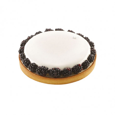 KIT TARTE RING ROUND 210 20.385.87.0065 SILIKOMART zestaw forma + perforowany rant ∅ 210 x h 20 mm