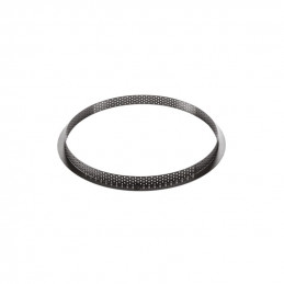 KIT TARTE RING ROUND 250 20.387.87.0065 SILIKOMART zestaw forma + perforowany rant ∅ 250 x h 20 mm