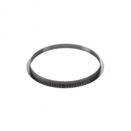 KIT TARTE RING ROUND 250 20.387.87.0065 SILIKOMART zestaw forma + perforowany rant ∅ 250 x h 20 mm
