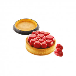 KIT TARTE RING PARADIS 80 25.298.87.0065 SILIKOMART zestaw forma + 6 perforowanych rantów ∅ 80 x h 20 mm