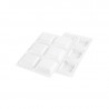 KIT TARTE RING SQUARE 80 25.286.87.0065 SILIKOMART zestaw forma + 6 perforowanych rantów 80 x 80 x h 20 mm