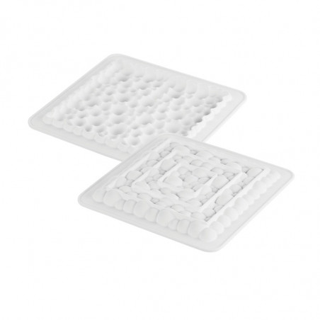 KIT TARTE RING BUBBLE 200 20.412.87.0065 SILIKOMART zestaw forma + perforowany rant 200 x 200 x h 20 mm