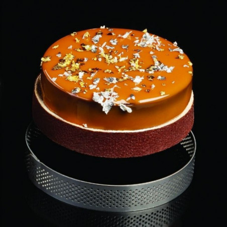 ∅ 70 x h 20 mm XF7020 RANT PERFOROWANY PAVONI okrągły rant ze stali nierdzewnej