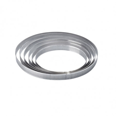 ∅ 230 x h 20 mm XF2320 RANT PERFOROWANY PAVONI okrągły rant ze stali nierdzewnej