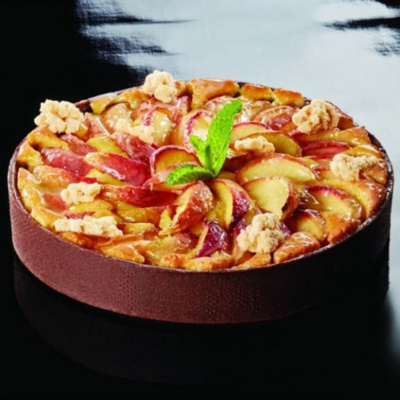 ∅ 190 x h 35 mm XF1935 RANT PERFOROWANY PAVONI okrągły rant ze stali nierdzewnej