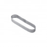 30 x 125 x h 20 mm XF15 RANT PERFOROWANY PAVONI owalny rant ze stali nierdzewnej