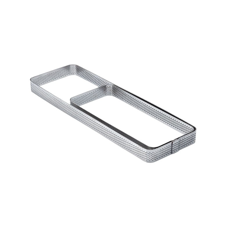 90 x 290 x h 35 mm XF08 RANT PERFOROWANY PAVONI prostokątny rant ze stali nierdzewnej 90 x 290 x h 35 mm XF08 RANT PERFOROWANY PAVONI prostokątny rant ze stali nierdzewnej