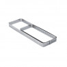 90 x 290 x h 35 mm XF08 RANT PERFOROWANY PAVONI prostokątny rant ze stali nierdzewnej 90 x 290 x h 35 mm XF08 RANT PERFOROWANY PAVONI prostokątny rant ze stali nierdzewnej