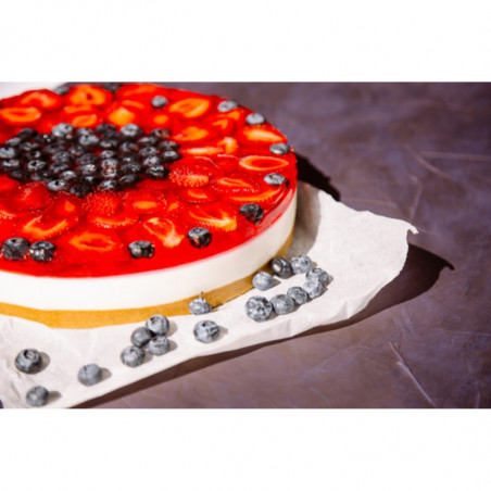 ∅ 18-30 x h 15 cm REGULOWANY RANT 429 413 BIRKMANN wysoki stalowy rant z regulowaną średnicą