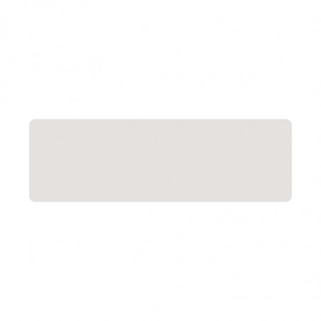 13 x 45 cm PODKŁADKA PROSTOKĄTNA BIAŁA Z PLEXI SWEET DECOR do serwowania wysokość ok. 3 mm