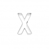 1 szt. Foremka do wykrawania LITERA "X" 196 520 Birkmann