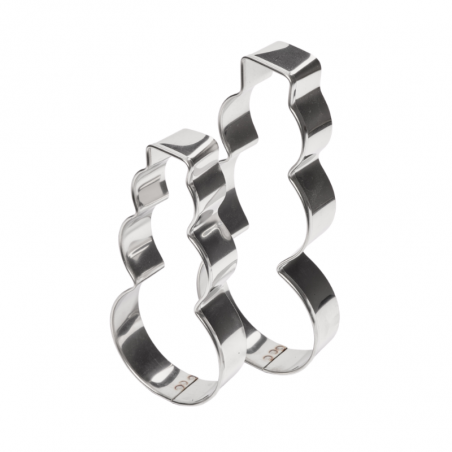 1 szt. Bałwanek duży 160 x 70 mm metalowa foremka do wykrawania Frantyl