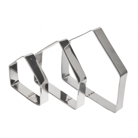 1 szt. Domek duży 120 x 115 mm metalowa foremka do wykrawania Frantyl