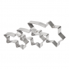 1 szt. Gwiazda Betlejemska 125 x 85 mm metalowa foremka do wykrawania Frantyl