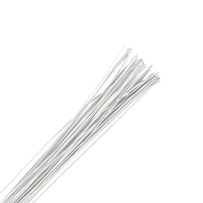 druciki florystyczne pokryte papierem w kolorze białym, doskonałe do kwiatów cukrowych druciki florystyczne pokryte papierem w kolorze białym, doskonałe do kwiatów cukrowych