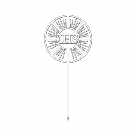 Topper IHS w Promieniach BIAŁY 042B  Sweet Decor