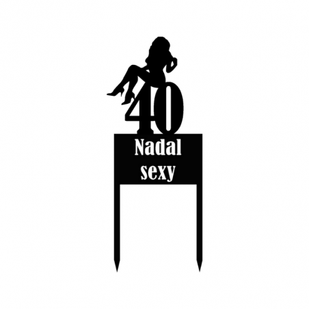 Topper Nadal Sexy 40 CZARNY 017 Sweet Decor