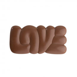wyjątkowa forma do tworzenia tabliczek czekolady w kształcie napisu love