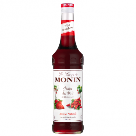 0,7l WILD STRAWBERRY LE SIROP DE MONIN syrop o smaku poziomkowym