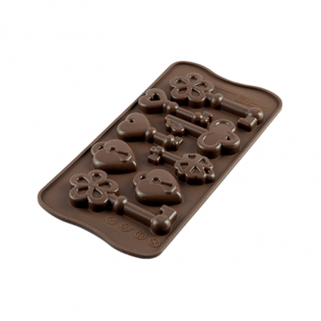 SCG33 Choco Keys Silikomart - forma silikonowa klucze - Cukieteria.pl