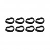 8 szt. Tarte Ring Amore Silikomart - rant serce - Cukieteria.pl