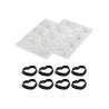 Kit Tarte Ring Amore 80 Silikomart - zestaw do tartaletek - serce - Cukieteria.pl Kit Tarte Ring Amore 80 Silikomart - zestaw do tartaletek - serce - Cukieteria.pl