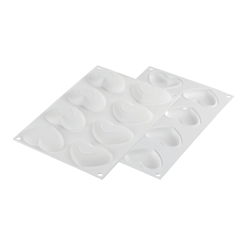 Kit Tarte Ring Amore 80 Silikomart - zestaw do tartaletek - serce - Cukieteria.pl Kit Tarte Ring Amore 80 Silikomart - zestaw do tartaletek - serce - Cukieteria.pl