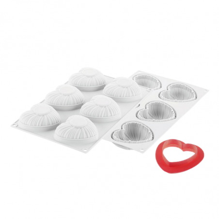 Lovely 110 Silikomart - forma silikonowa serce - Cukieteria.pl