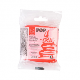 op. 250 g Czerwona masa cukrowa - Sugar Paste POP Fire Red - nr. kat. 25320 Modecor