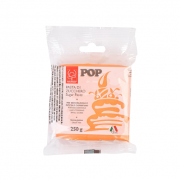 op. 250 g Pomarańczowa masa cukrowa - Sugar Paste POP Pastel Orange - nr. kat. 25326 Modecor