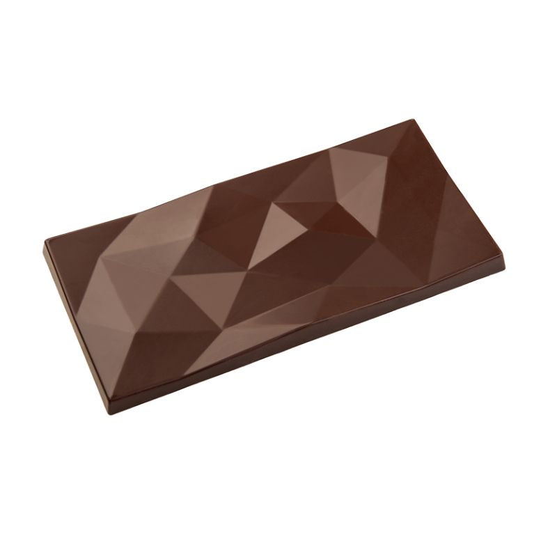 forma do tabliczek czekolady inspirowana brylantami