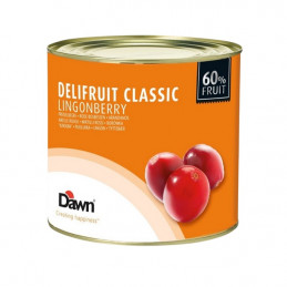 2,7kg DELIFRUIT CLASSIC LINGONBERRY nadzienie owocowe borówka czerwona 8.00587.333 Dawn