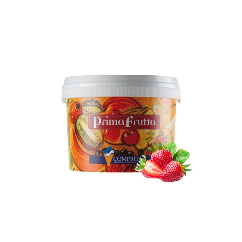 3kg PASTA FRAGOLA skoncentrowana pasta truskawkowa PC130P Primafrutta Comprital